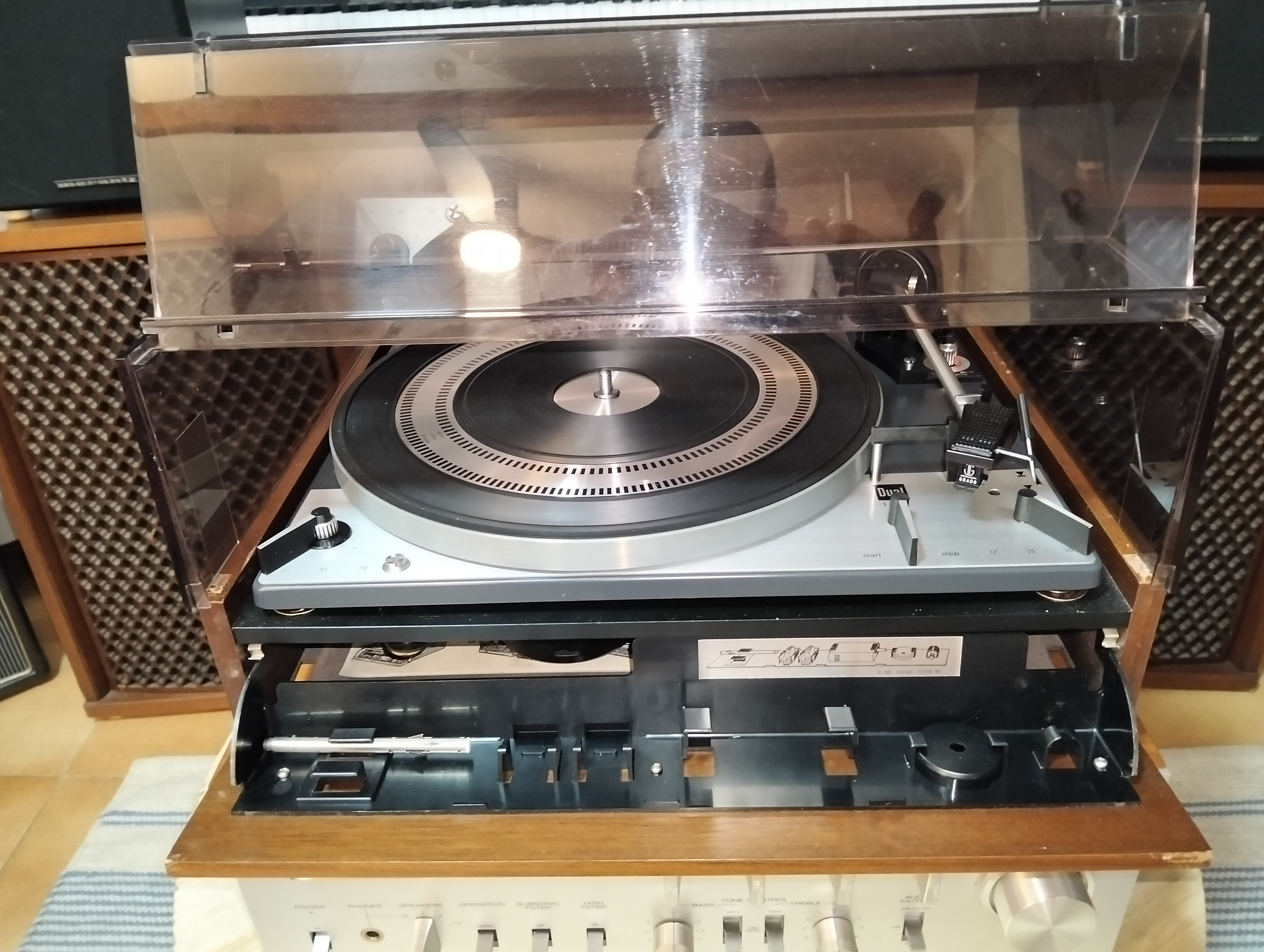 Dual 1219 + Testina Grado Blue