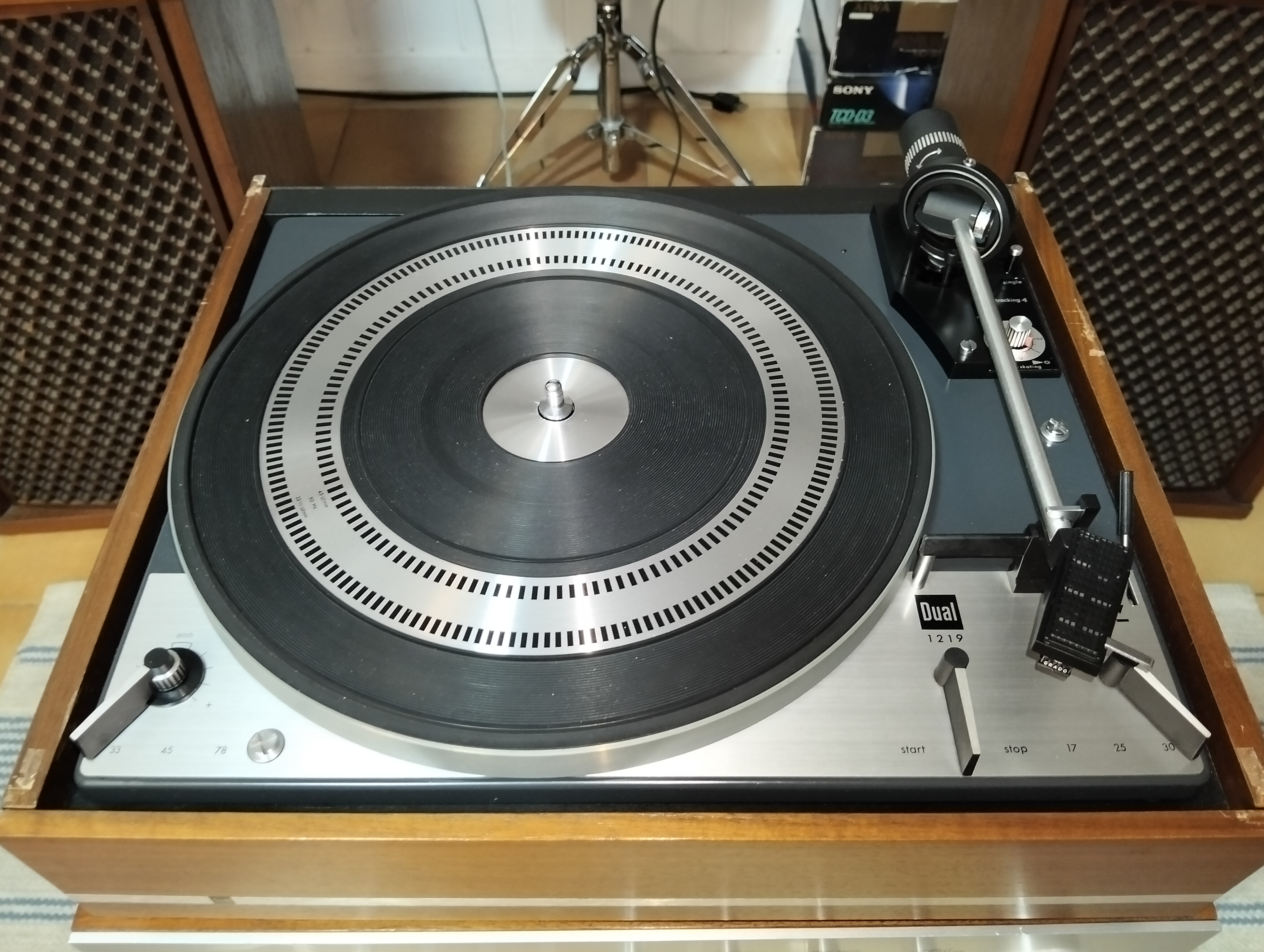 Dual 1219 + Testina Grado Blue