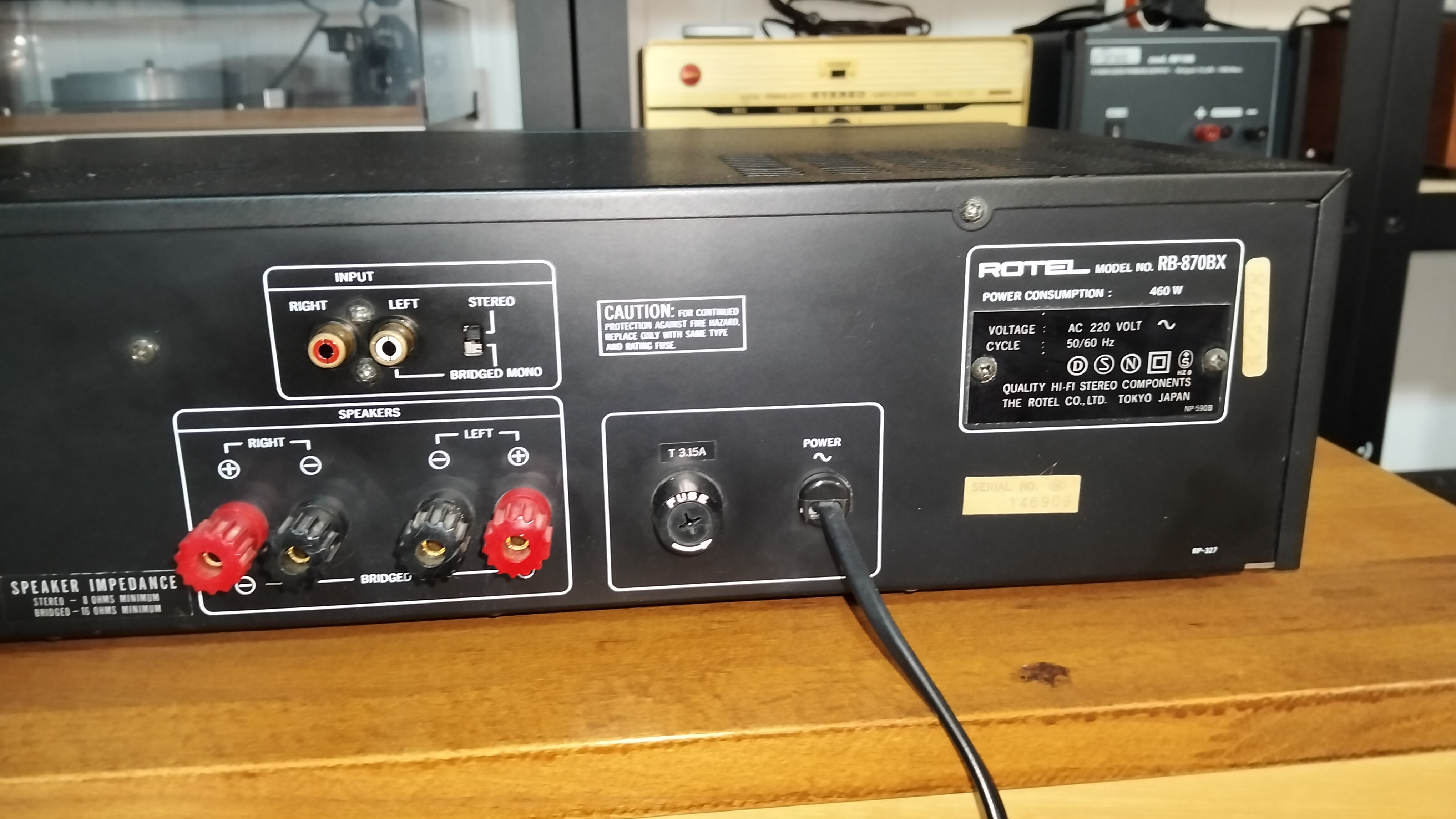 Rotel Rb 870 Bx