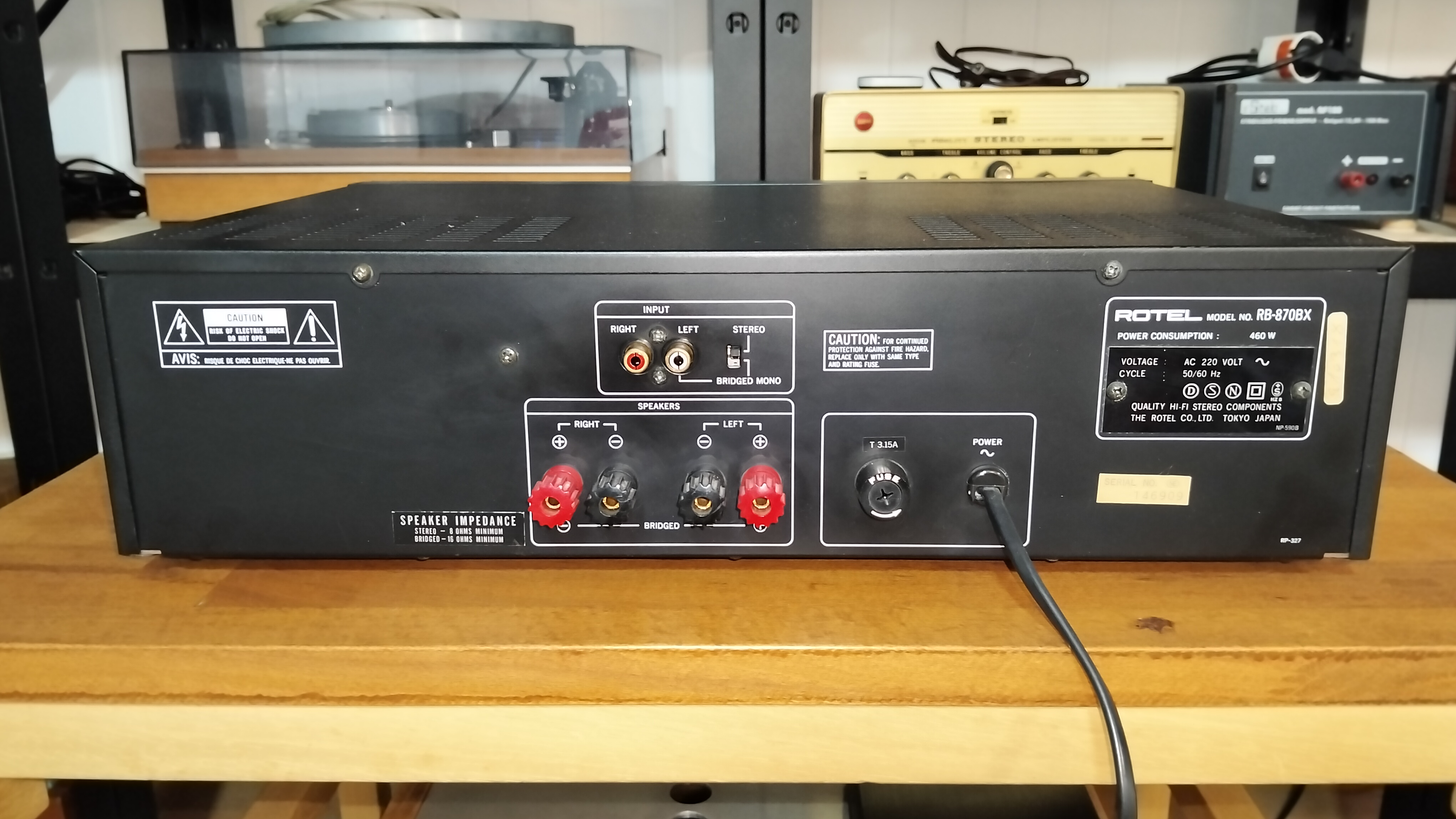 Rotel Rb 870 Bx