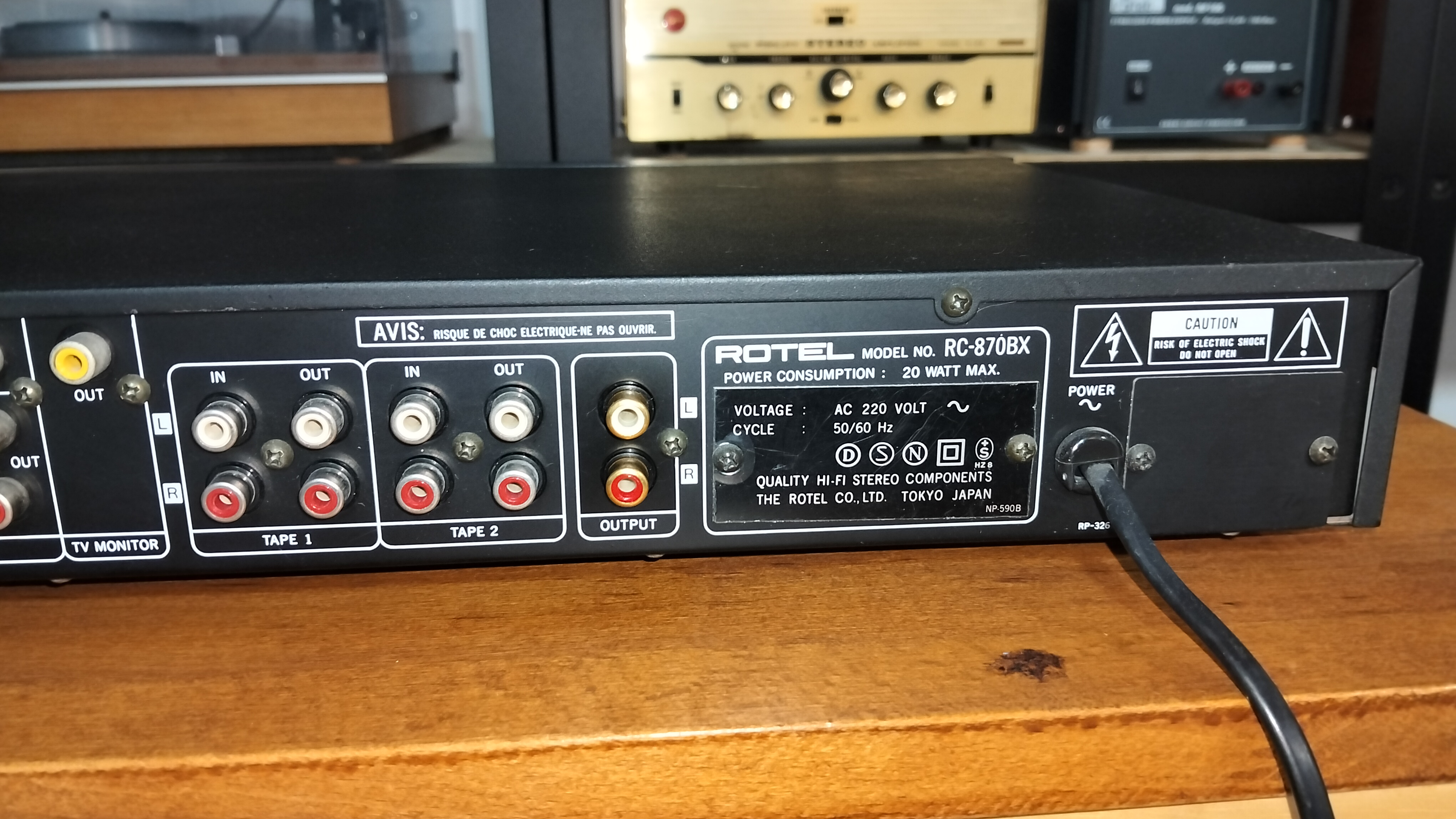 Rotel Rc 870 Bx