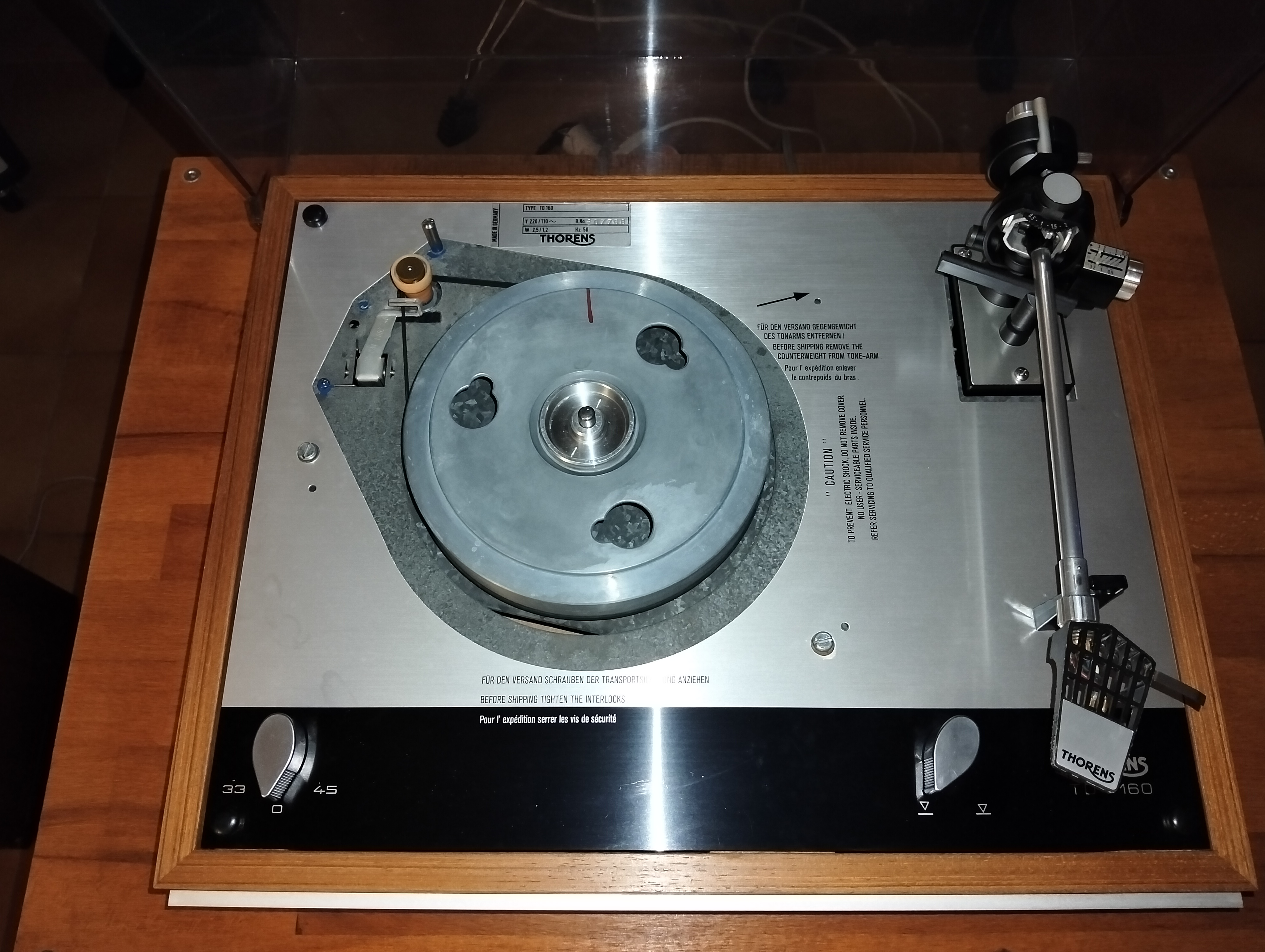 Thorens TD 160 + Grado Prestige RED