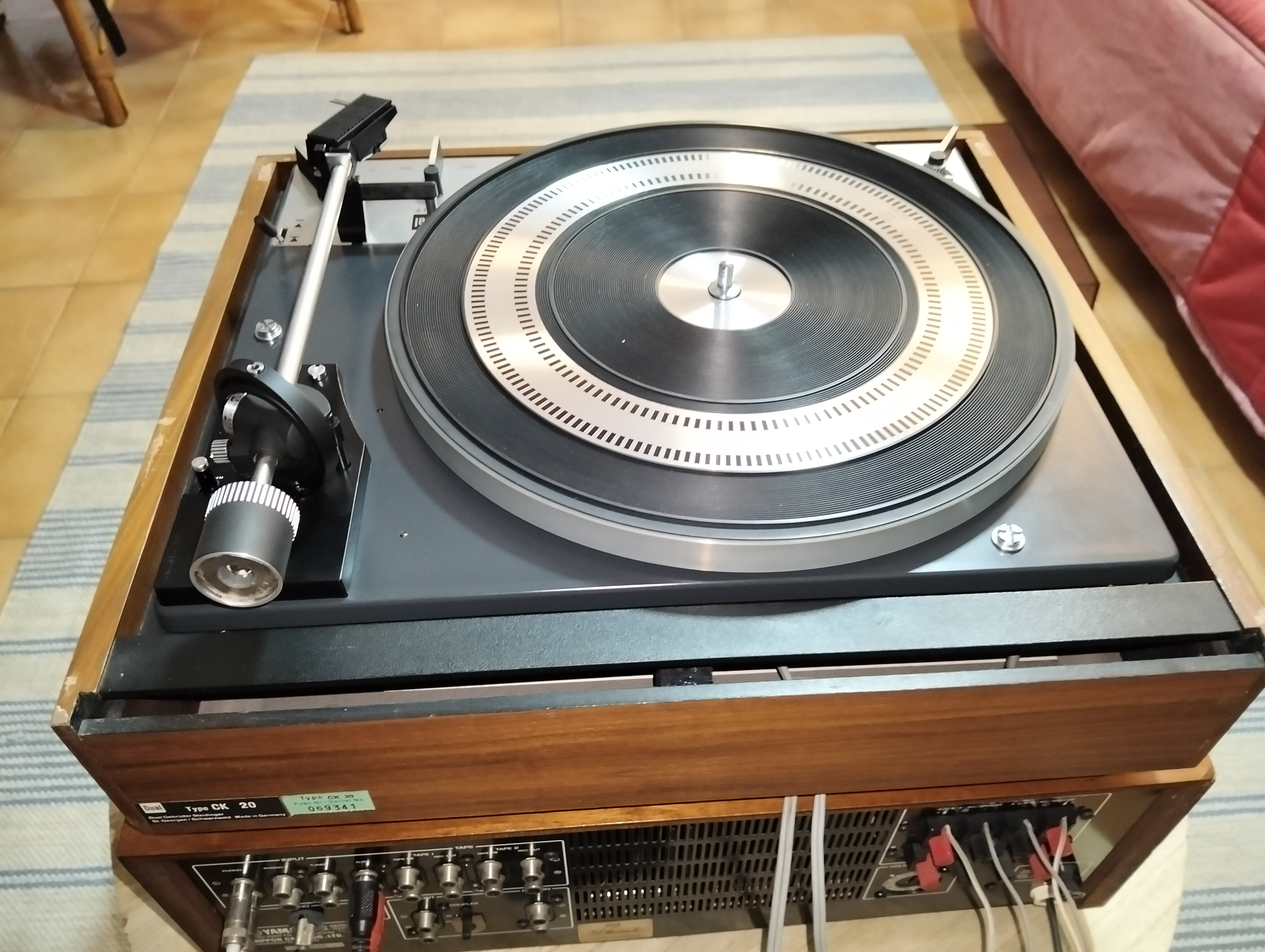 Dual 1219 + Testina Grado Blue